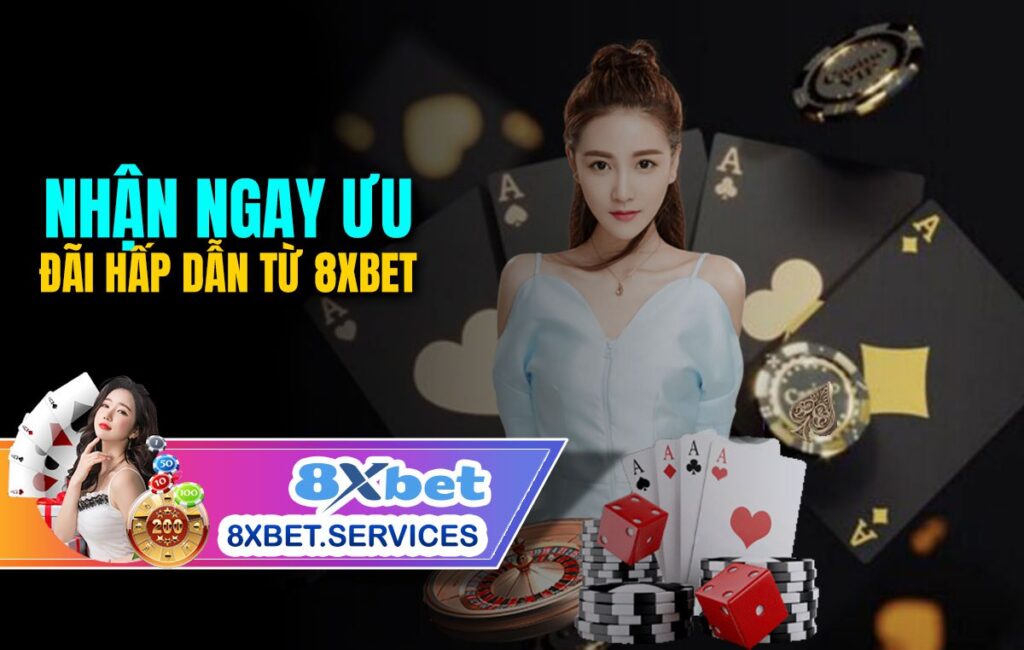 Hình ảnh về ưu đãi hấp dẫn từ 8Xbet