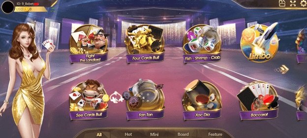 Trò chơi Baccarat trong V8 Poker