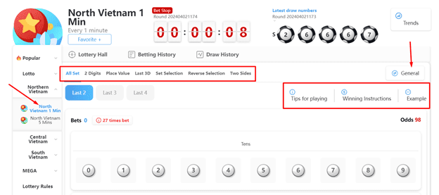Hướng dẫn chơi xổ số Miền Trung