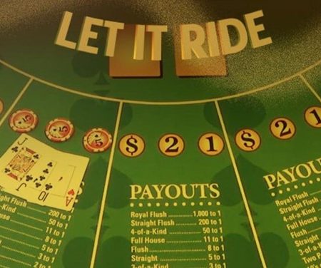 Let It Ride Poker – Thông Tin Chi Tiết Nhất Tại 8xbet